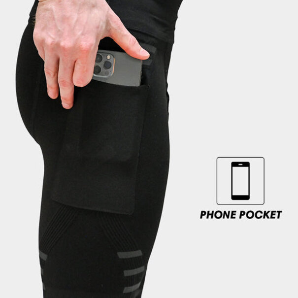 Mens K1 Summit Supportive Tights / Black