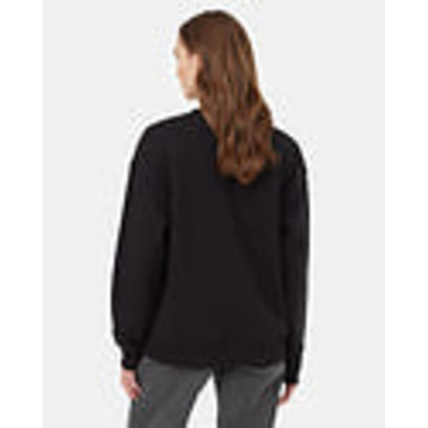 TEN TREE Tree Fleece Relaxed Crew / Meteorite Black