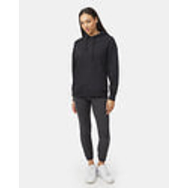 TEN TREE Tree Fleece Oversized Hoodie / Meteorite Black