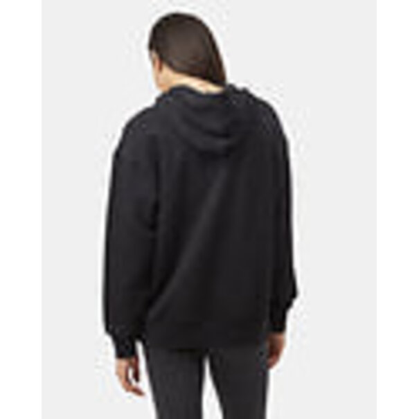 TEN TREE Tree Fleece Oversized Hoodie / Meteorite Black