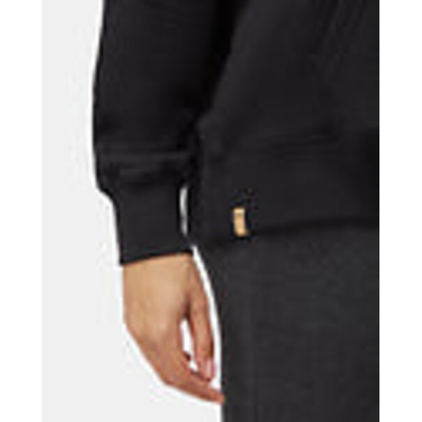 TEN TREE Tree Fleece Oversized Hoodie / Meteorite Black