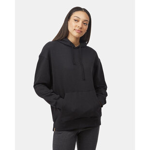 Tree Fleece Oversized Hoodie / Meteorite Black