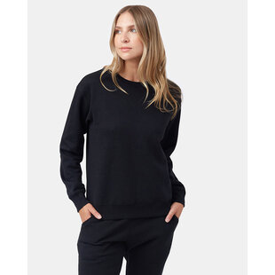 Tree Fleece Relaxed Crew / Meteorite Black