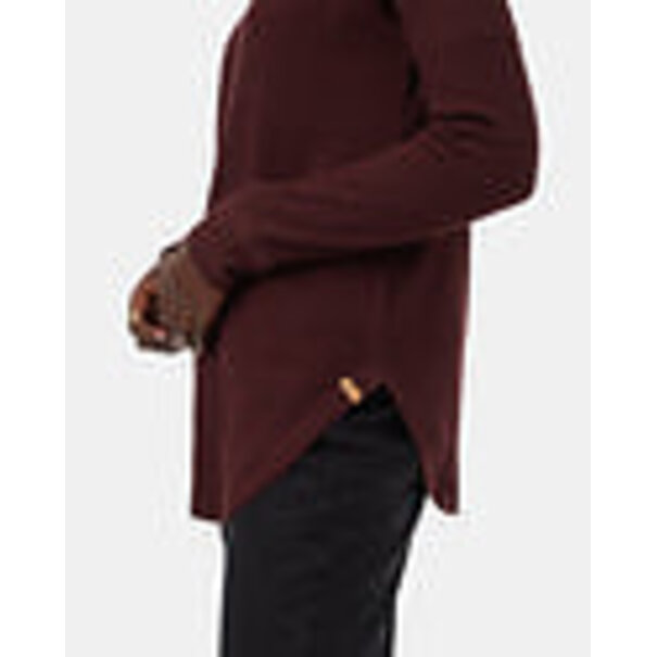 TEN TREE Tree Waffle Crew Long Sleeve / Mulberry
