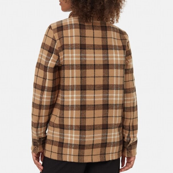 TEN TREE Flannel Utility Jacket / Cartouche and Slate Brown