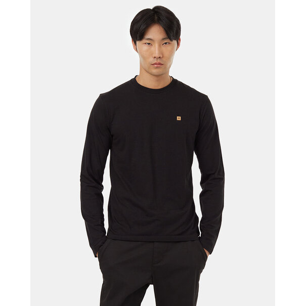 TEN TREE Tree Blend Long Sleeve Tee / Meteorite Black Heather
