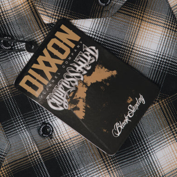 Dixxon Cypress Hill Black Sunday Flannel - Mens