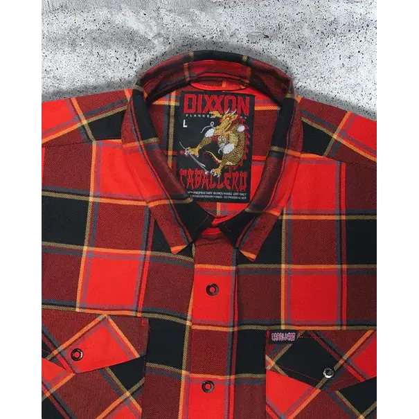 Dixxon Caballero Dragon Flannel - Mens