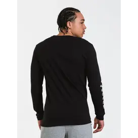 Boys Spraying Stones L/S Tee Black