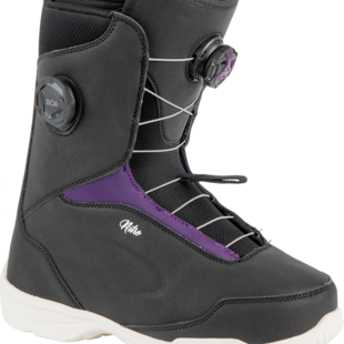 Scala BOA Boots / Black and Purple