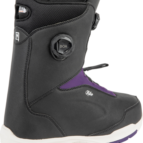 Nitro Snowboards Scala Boa Boots / Black and Purple