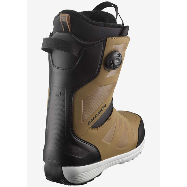 Salomon Launch Boa SJ Boot / Sepia Tint, Black and White