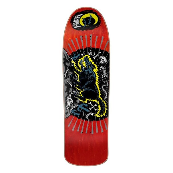 Santa Cruz Skateboards CRUZ REISSUE DECK KENDALL WOLF 9.28x31.45