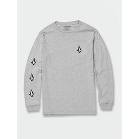 Iconic Stone Long Sleeve / Heather Grey