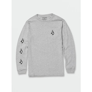 Iconic Stone Long Sleeve / Heather Grey