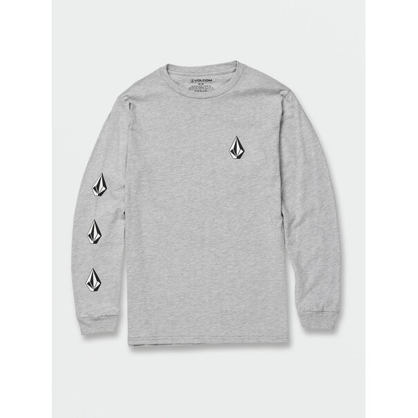 Volcom Iconic Stone Long Sleeve / Heather Grey