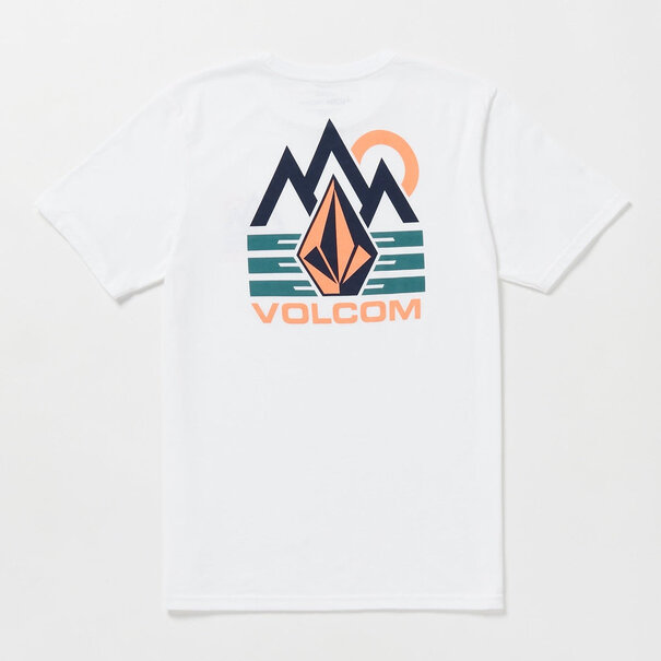 Volcom Mountain Stone Tech Short Sleeve / White