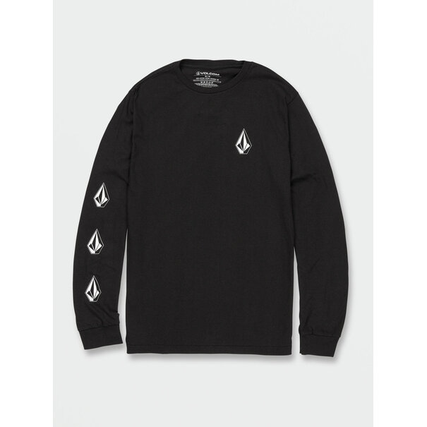 Volcom Iconic Stone Long Sleeve / Black