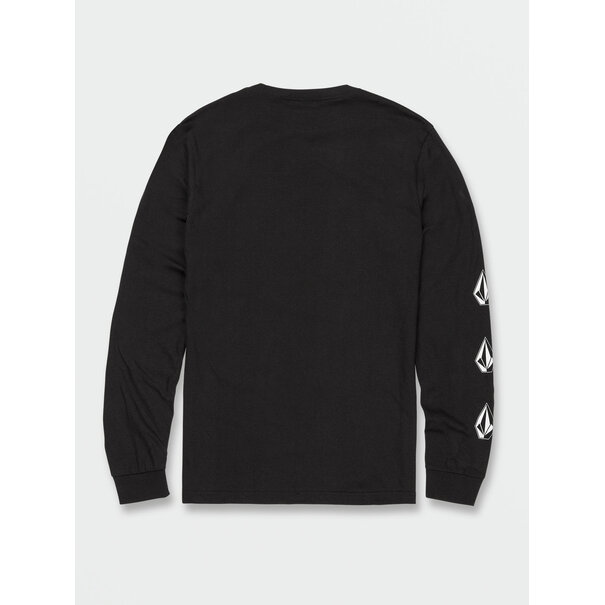 Volcom Iconic Stone Long Sleeve / Black