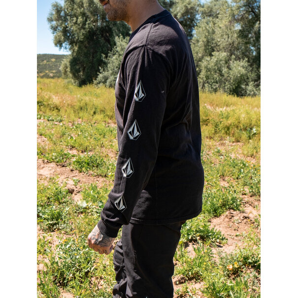 Volcom Iconic Stone Long Sleeve / Black