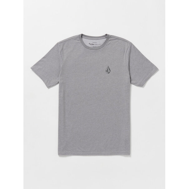 Volcom Stone Tech Short Sleeve / Light Heather Grey