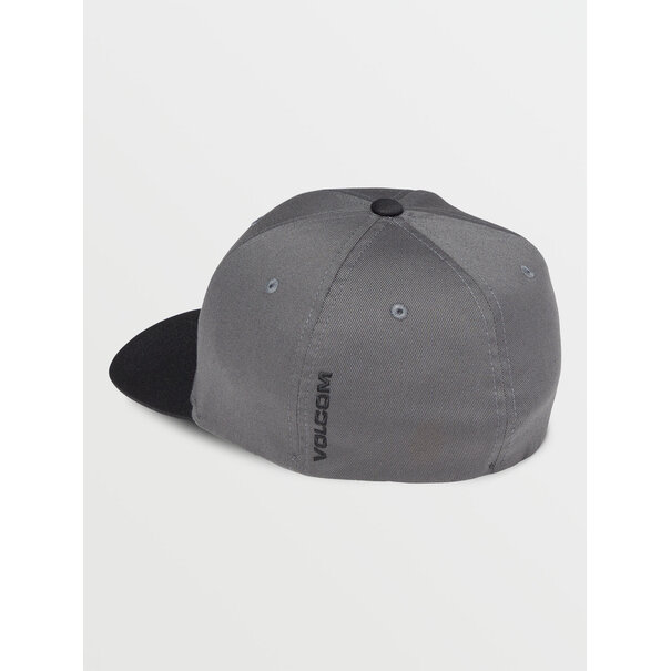 Volcom Full Stone Flexfit Hat / Asphalt Black