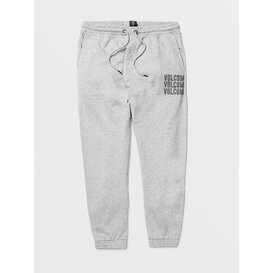 Vibes Time Elastic Waist Sweatpants / Heather Grey