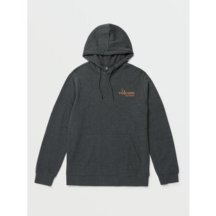 Stone Bubbled Pull Over / Heather Black