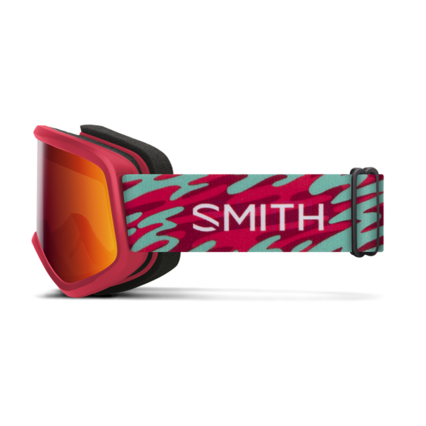 SMITH OPTICS Snowday Junior Crimson With Red Sol X Mirror Lenses