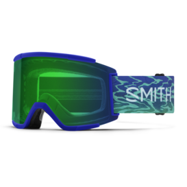 Squad XL Lapis Brain Waves With Chromapop Green Mirror Lenses
