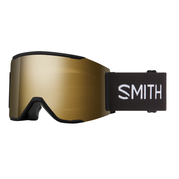 SMITH OPTICS Squad Mag Black With Chromapop Sun Gold Black Lenses