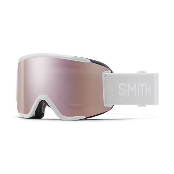 SMITH OPTICS Squad S White Vapor With Chromapop Rose Gold Lenses