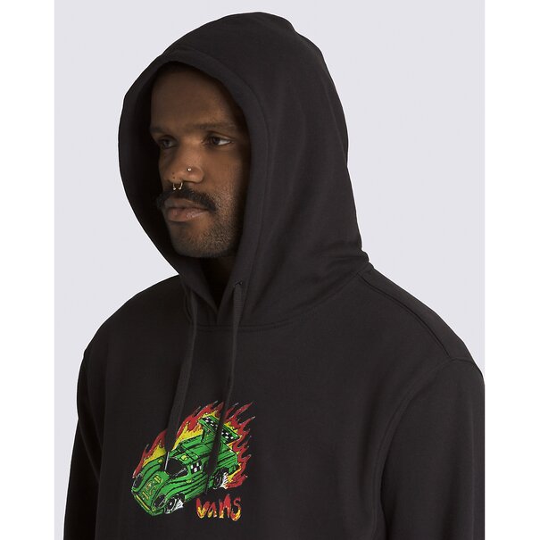 Vans Footwear Drag Race Loose Hoodie / Black