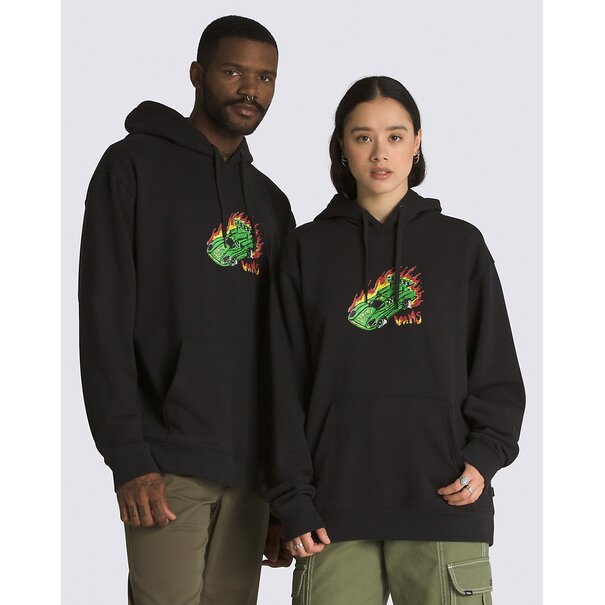 Vans Footwear Drag Race Loose Hoodie / Black