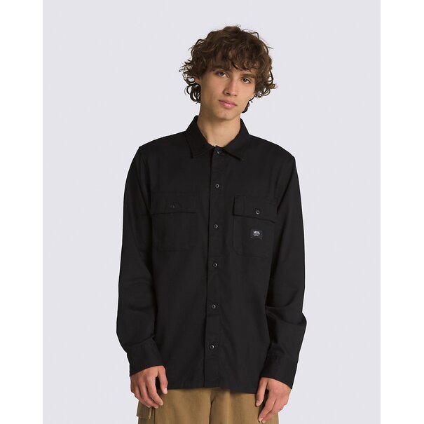 Vans Footwear Sparwood Long Sleeve Button Down / Black