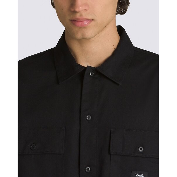 Vans Footwear Sparwood Long Sleeve Button Down / Black