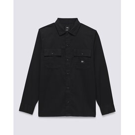 Sparwood Long Sleeve Button Down / Black