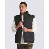 Norris MTE 1 Puffer Vest / Black and Deep Forest Green