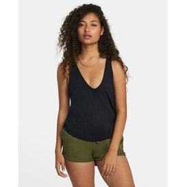 Minted Tank Top / True Black