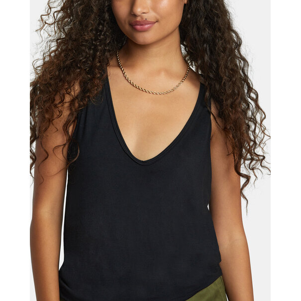 RVCA Minted Tank Top / True Black