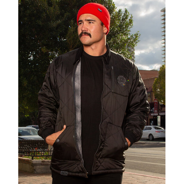 Dixxon Midnight Diamond Stitch Jacket / Black