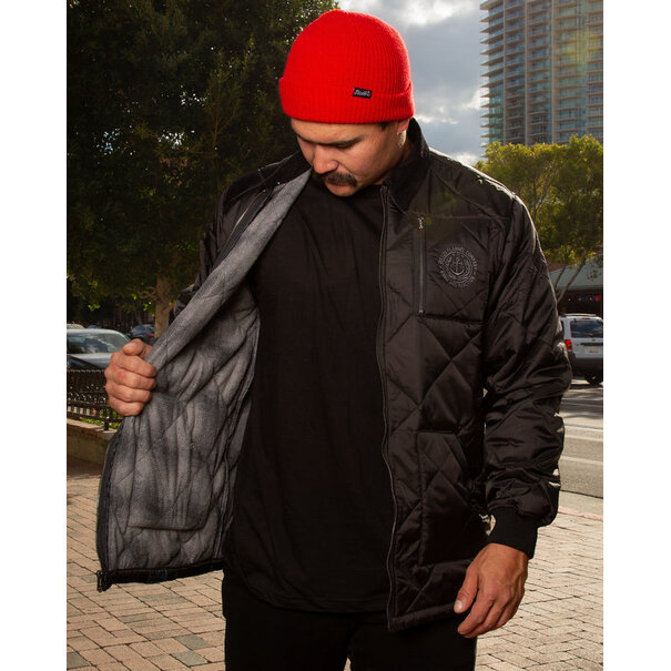 Dixxon Midnight Diamond Stitch Jacket / Black