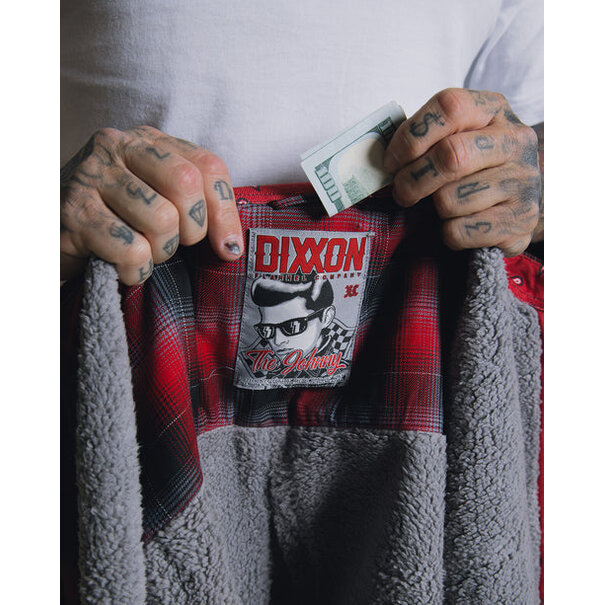 Dixxon Johnny Sherpa Lined Flannel Jacket / Plaid