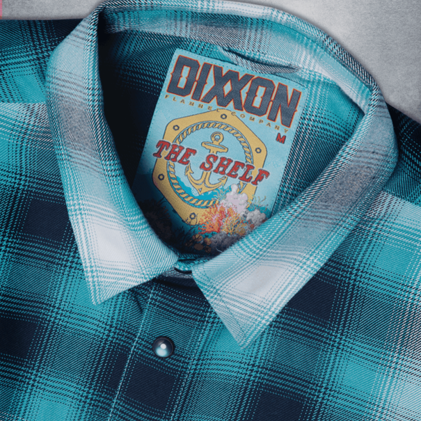 Dixxon The Shelf Flannel / Teal
