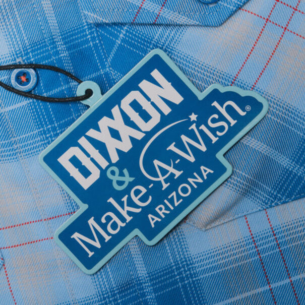 Dixxon Make a Wish Flannel / Sky Blue