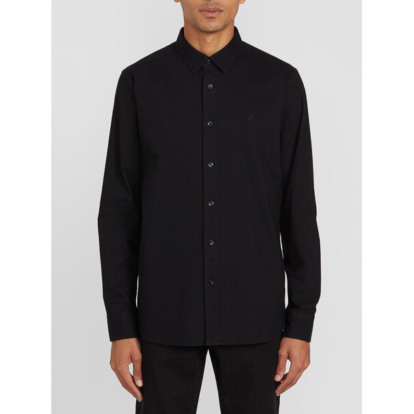 Volcom Oxford Stretch Long Sleeve / New Black
