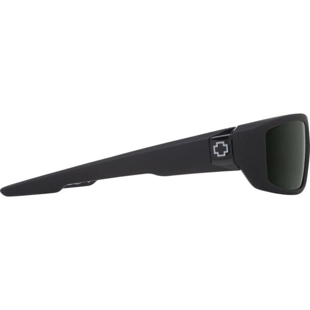 Spy Optics Dirty Mo Black With Happy Gray Green Polarized Lenses