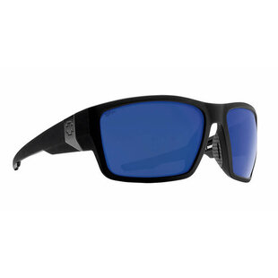 Dirty Mo Matte Black With Happy Bronze Polarized Blue Spectra Mirror Lenses