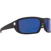 Mccoy Matte Black Happy Bronze Polar With Blue Spectra Mirror Lenses