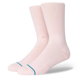 Icon Crew Socks / Pink